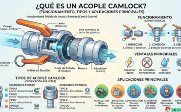 ¿Qué es un acople Camlock? Funcionamiento, tipos y aplicaciones principales