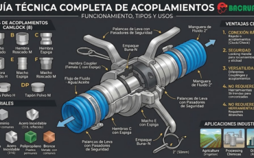 Todo lo que necesitas saber sobre los acoples Camlock