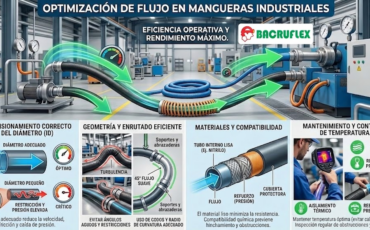 Cómo optimizar el flujo en tus instalaciones de mangueras industriales