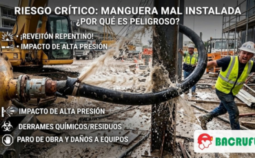 Por qué una manguera mal instalada es un riesgo crítico