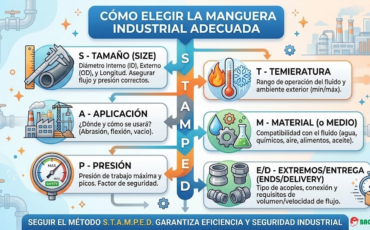 Cómo elegir la manguera industrial adecuada