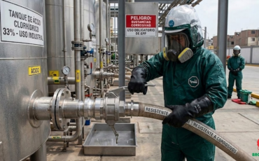 Uso de Camlocks en la industria química, seguridad ante sustancias corrosivas