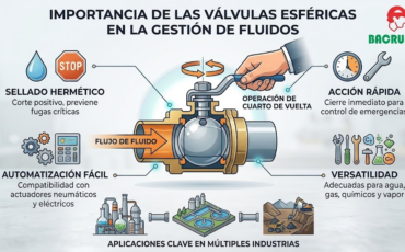 La importancia de las válvulas esféricas en la gestión de fluidos