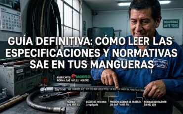 Guía Definitiva: Cómo leer las especificaciones y normativas SAE en tus mangueras.