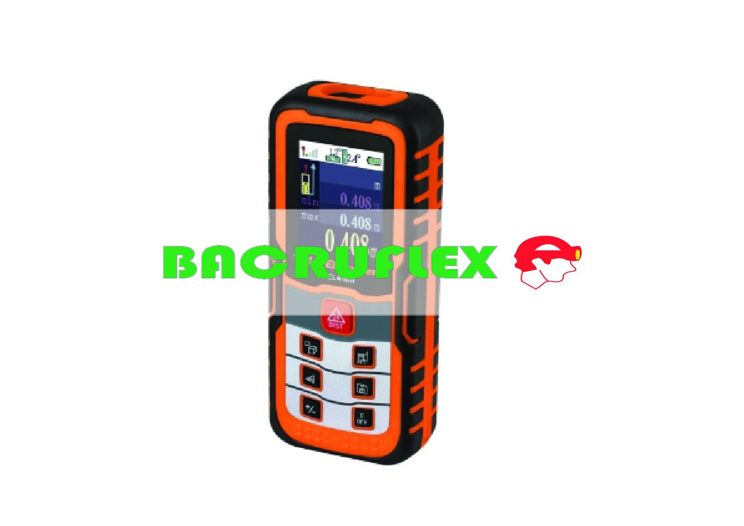 Medidor láser de distancia de 0.05 m a 100 m 100374 Truper