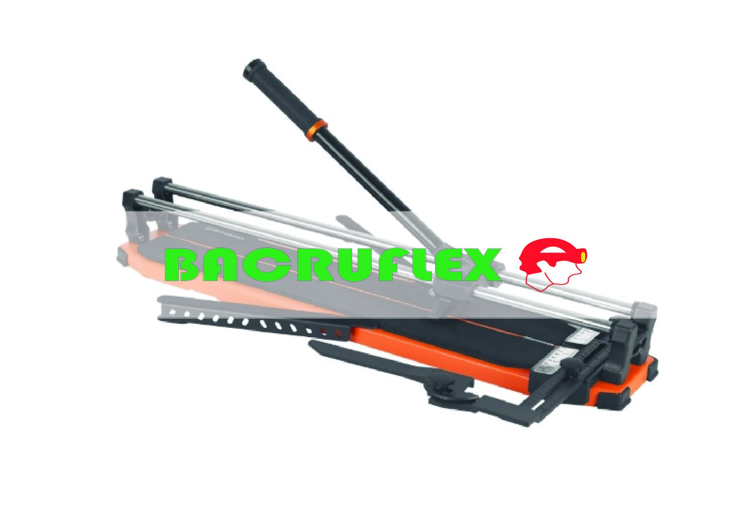 Cortador azulejo 25" (63 cm) gran formato c/maletín 100885 Truper Expert