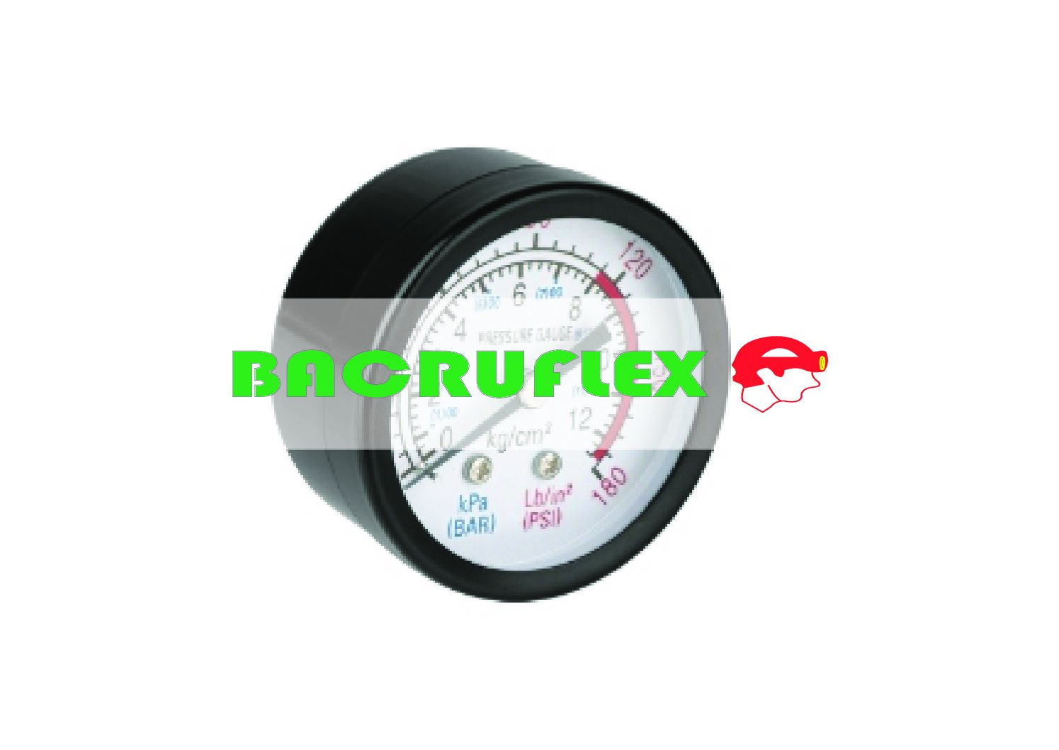 Manómetro para compresores Grupo 1 102067 Truper