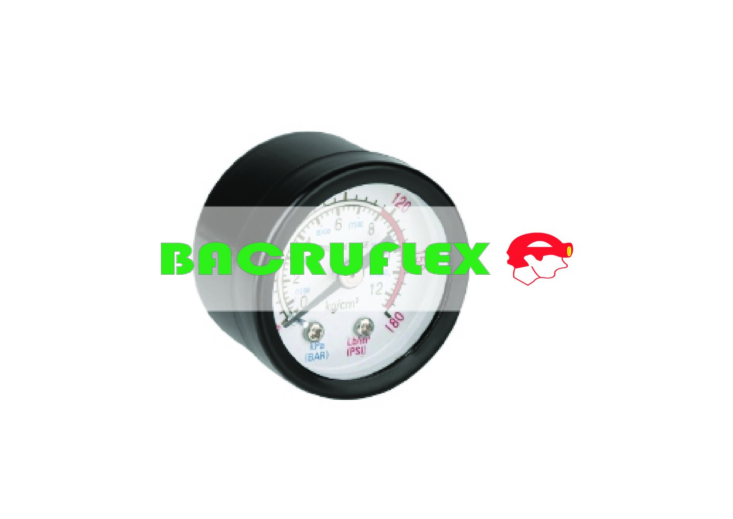 Manómetro para compresores Grupo 2 102068 Truper