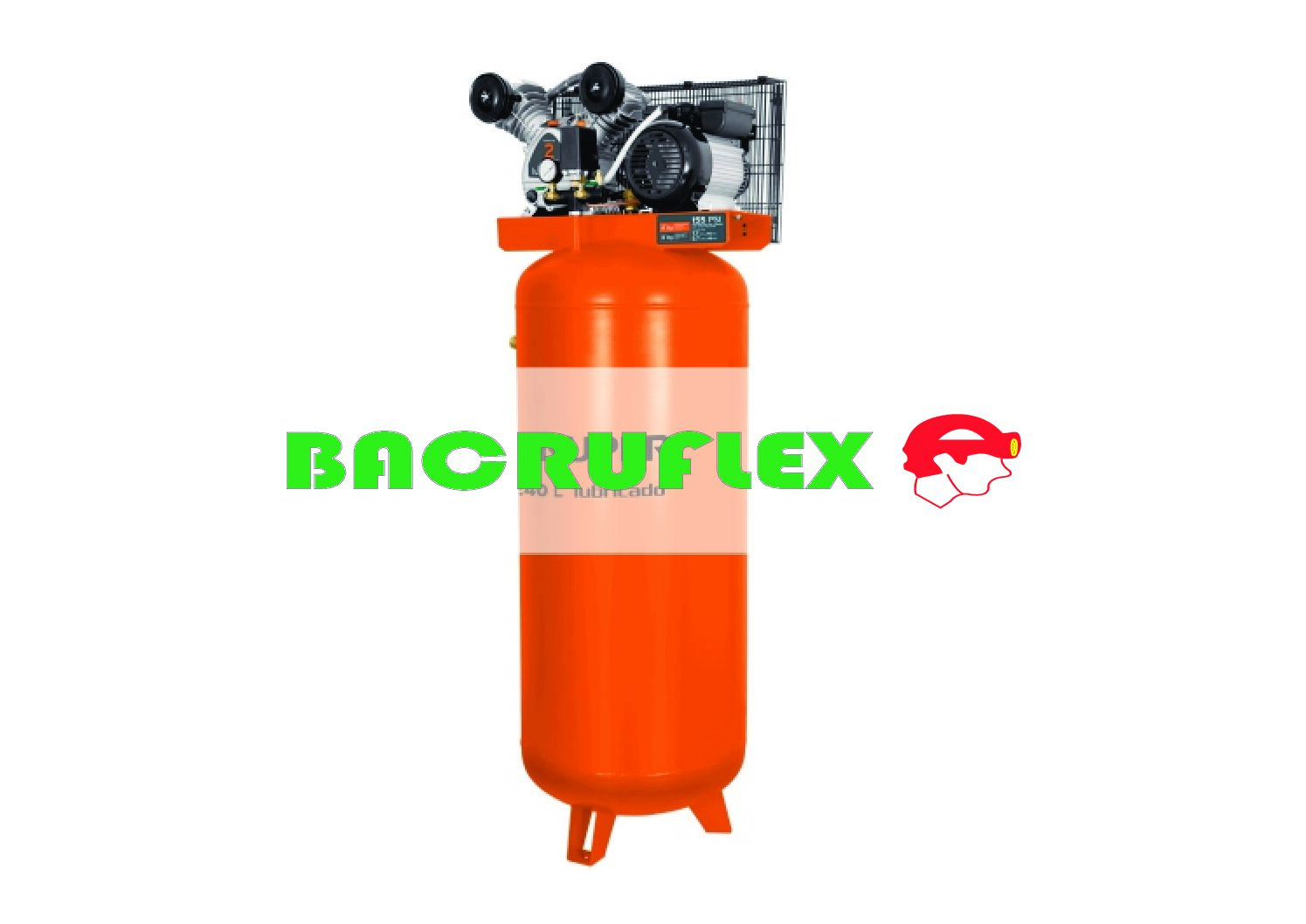 Compresora lubricada de banda 240 L 102130 Truper
