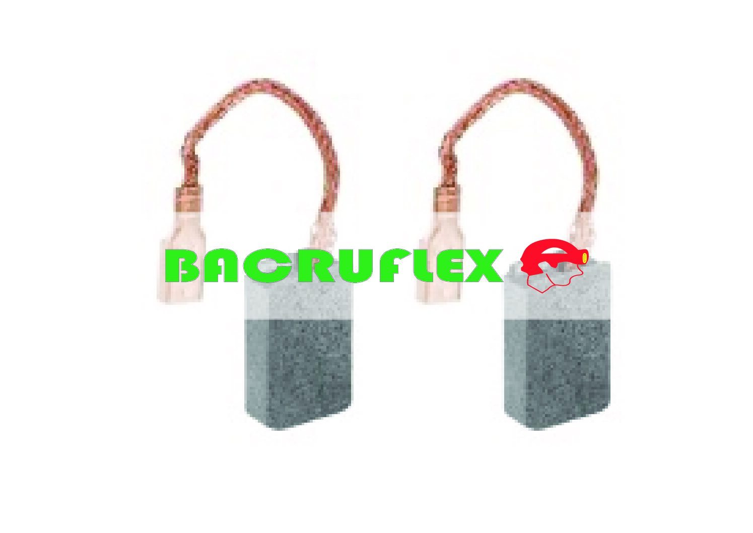 Bolsa con 2 carbones de repuesto para ERGO-4580-2 102810 Truper