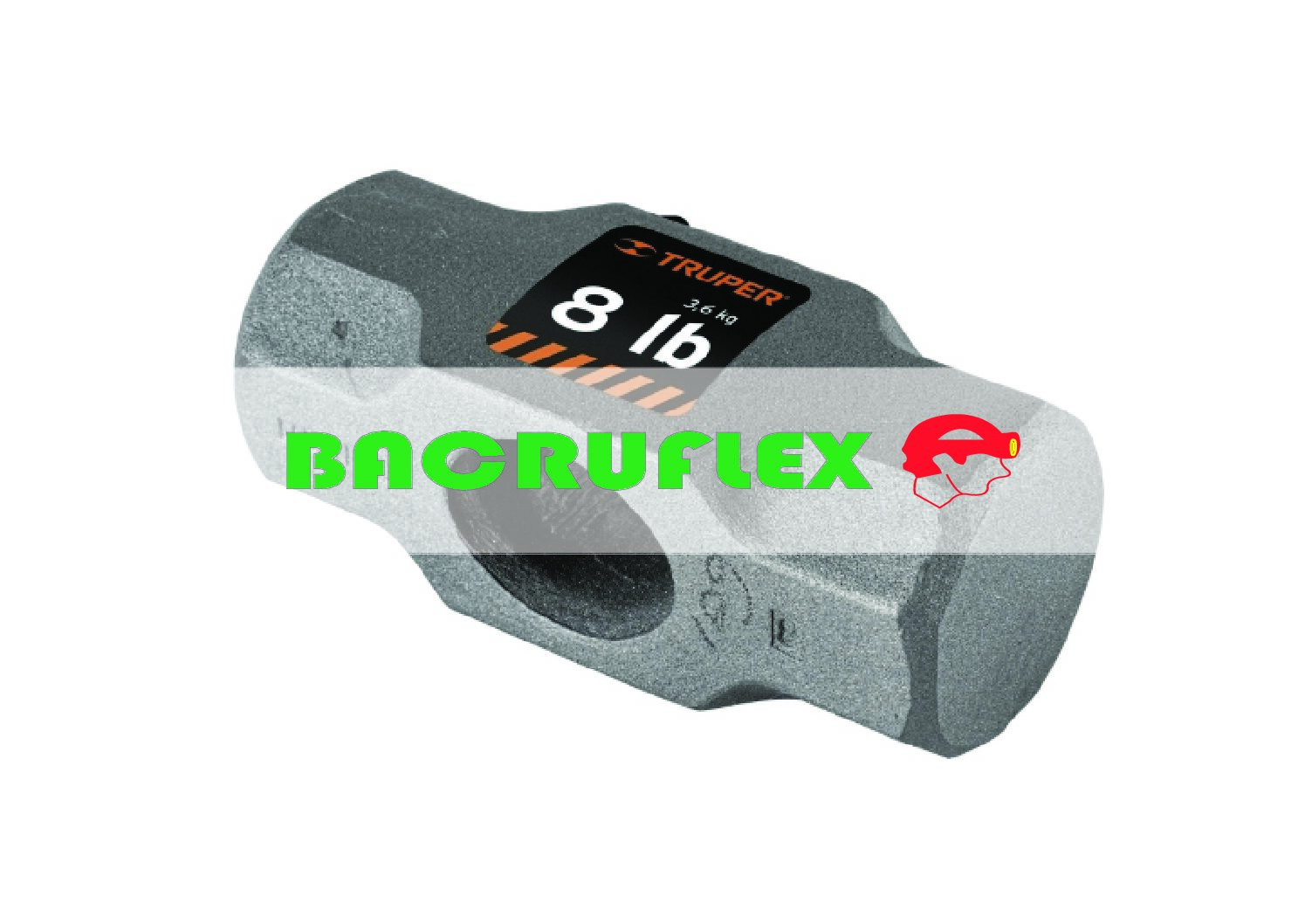 Cabeza de comba octagonal 8 lb Perú 10588 Truper