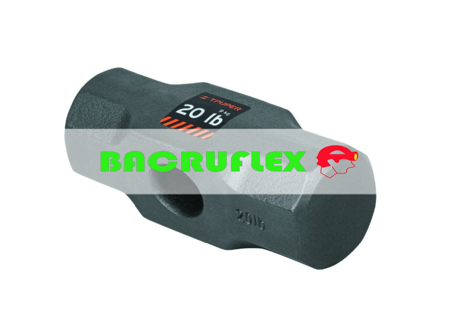 Cabeza de comba octagonal 20 lb Perú 10596 Truper