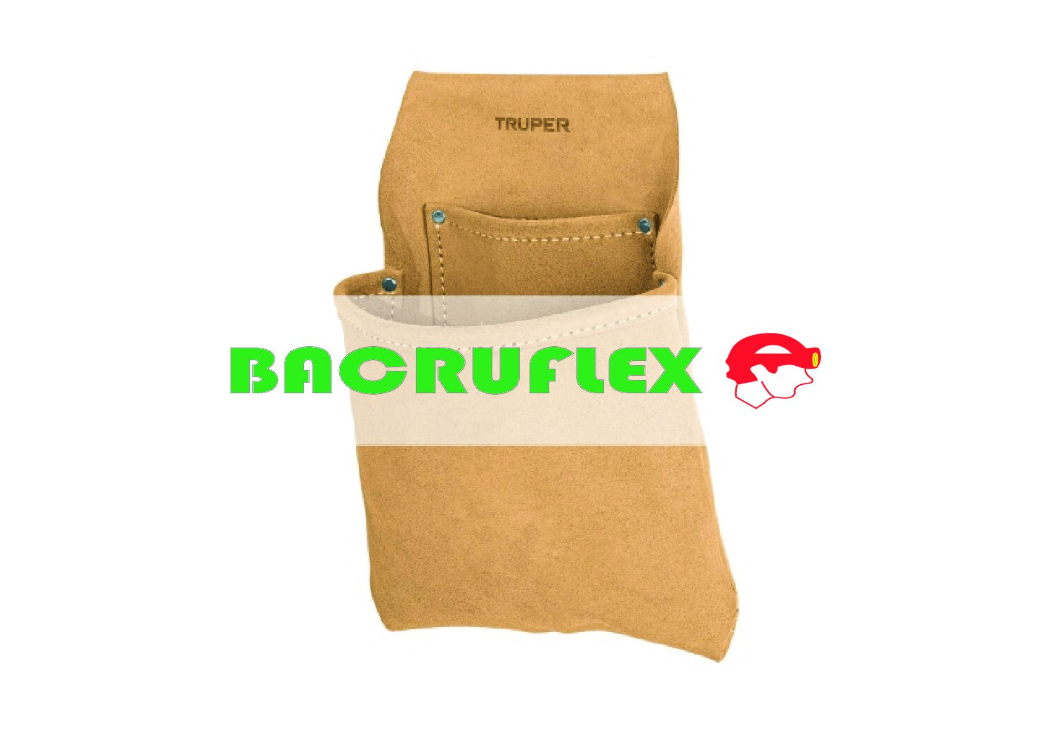 Porta herramientas de clavos con 2 compartimentos 11516 Truper