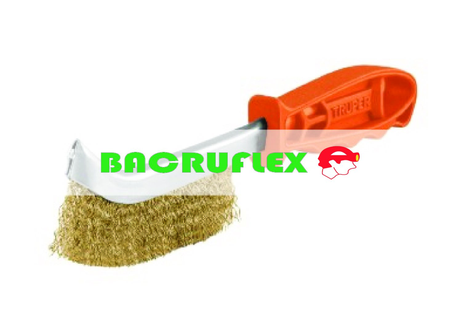 Cepillo curvo anti-chispa alambre ondulado 11540 Truper