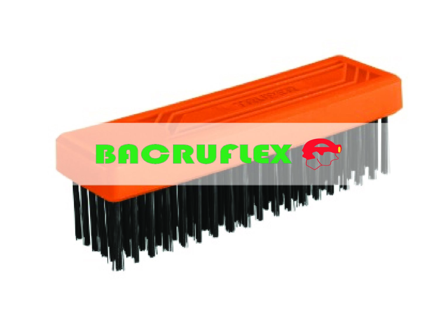 Cepillo rectangular de alambre 114 pinceles sin mango 11556 Truper