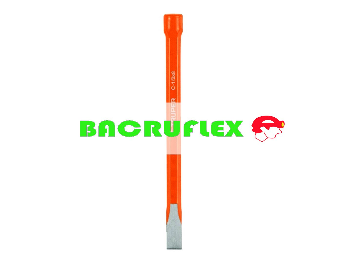 Cincel de corte frío de 1/2 X 8" 12118 Truper