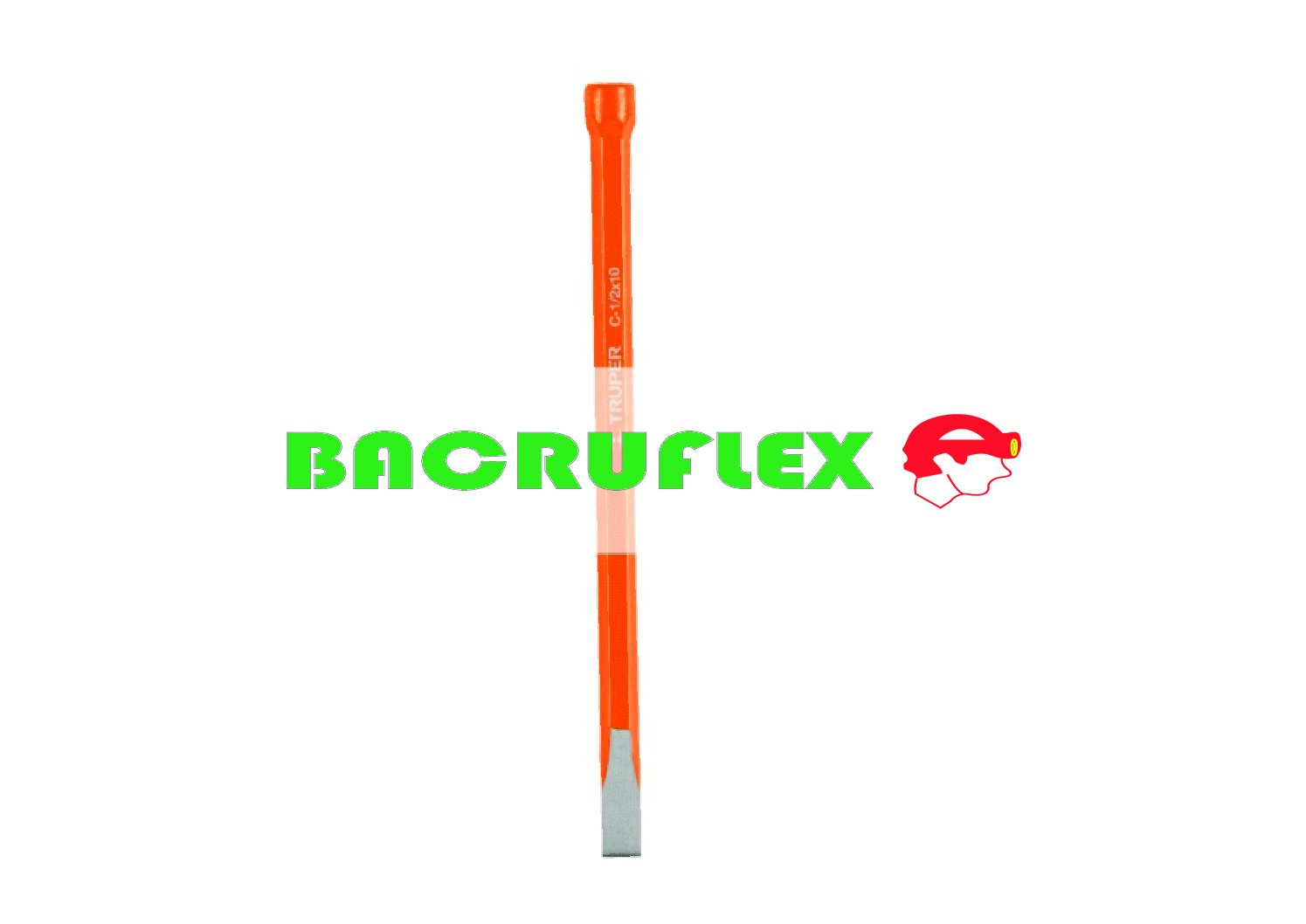 Cincel de corte frío de 1/2 X 10" 12121 Truper