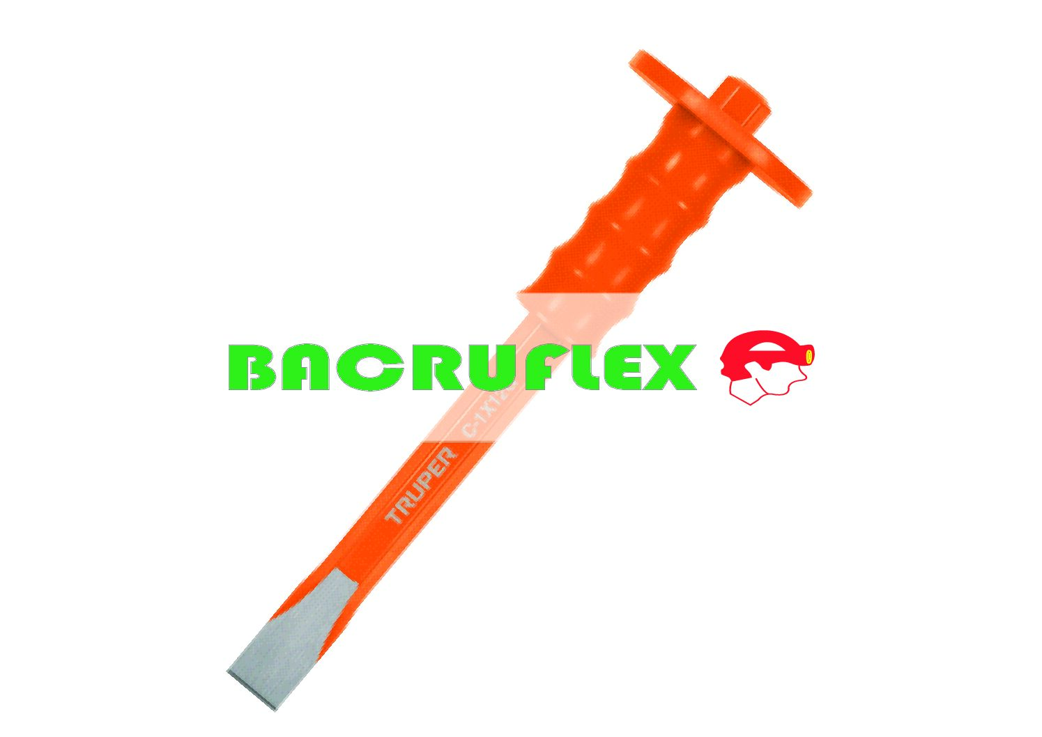 Cincel de corte frío 1 X 12" con grip 12181 Truper