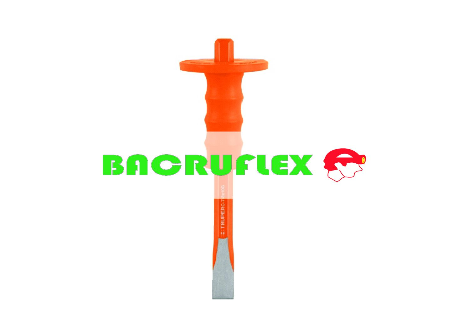 Cincel de corte frío 7/8 x 10" con grip 12274 Truper