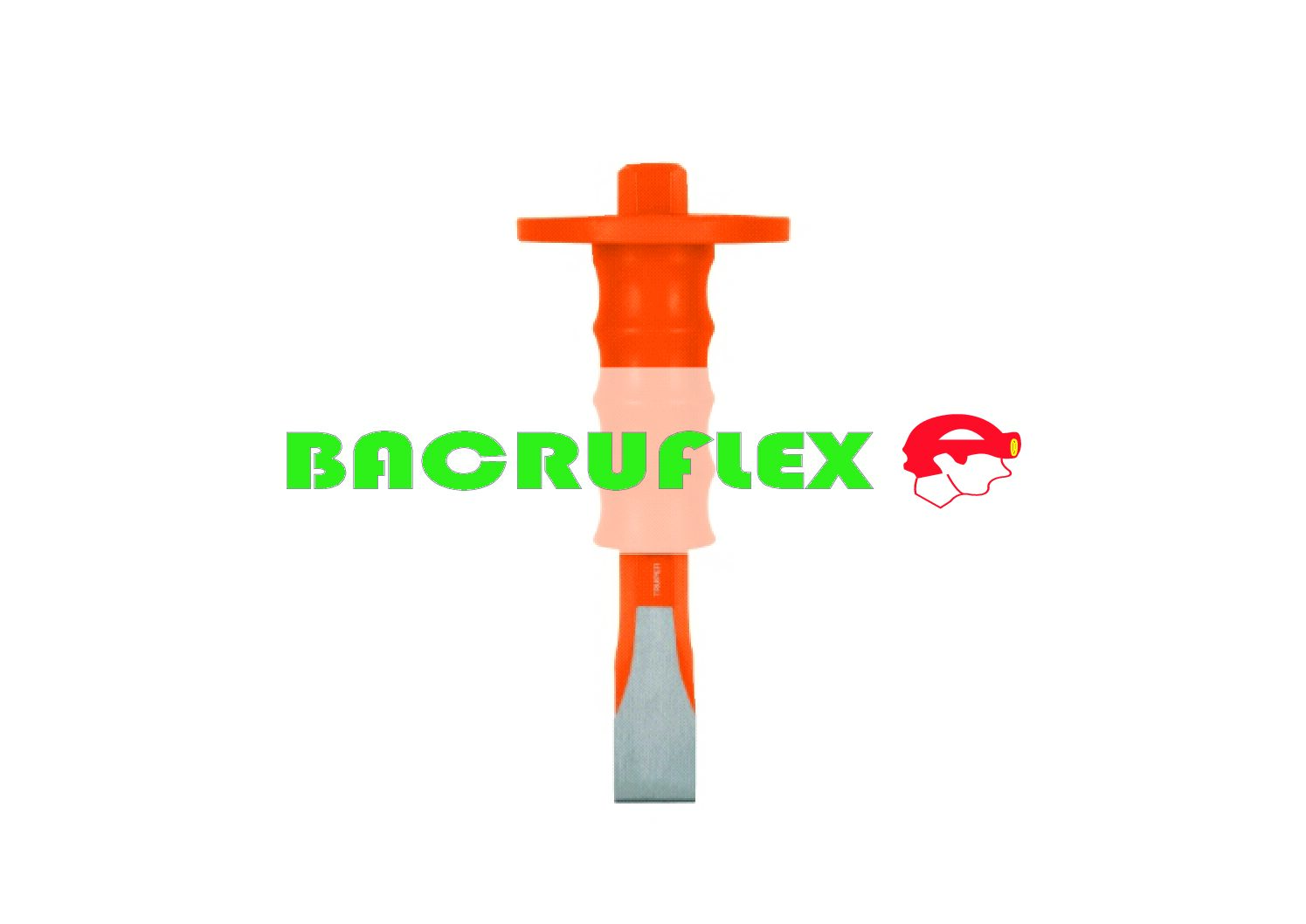 Cincel de corte frío 1 x 8" con grip 12276 Truper