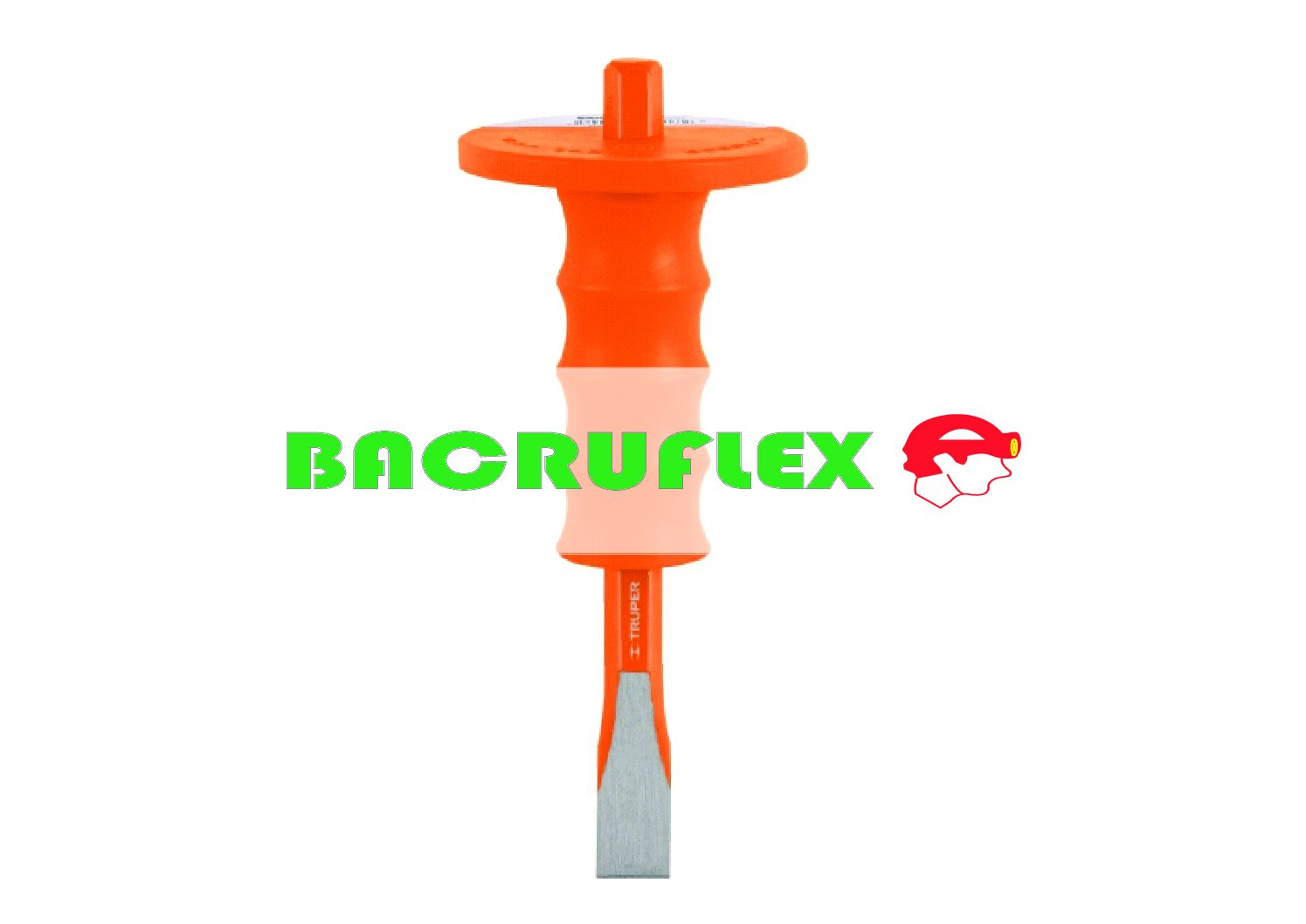 Cincel de corte frío 3/4 x 8" con grip 12278 Truper