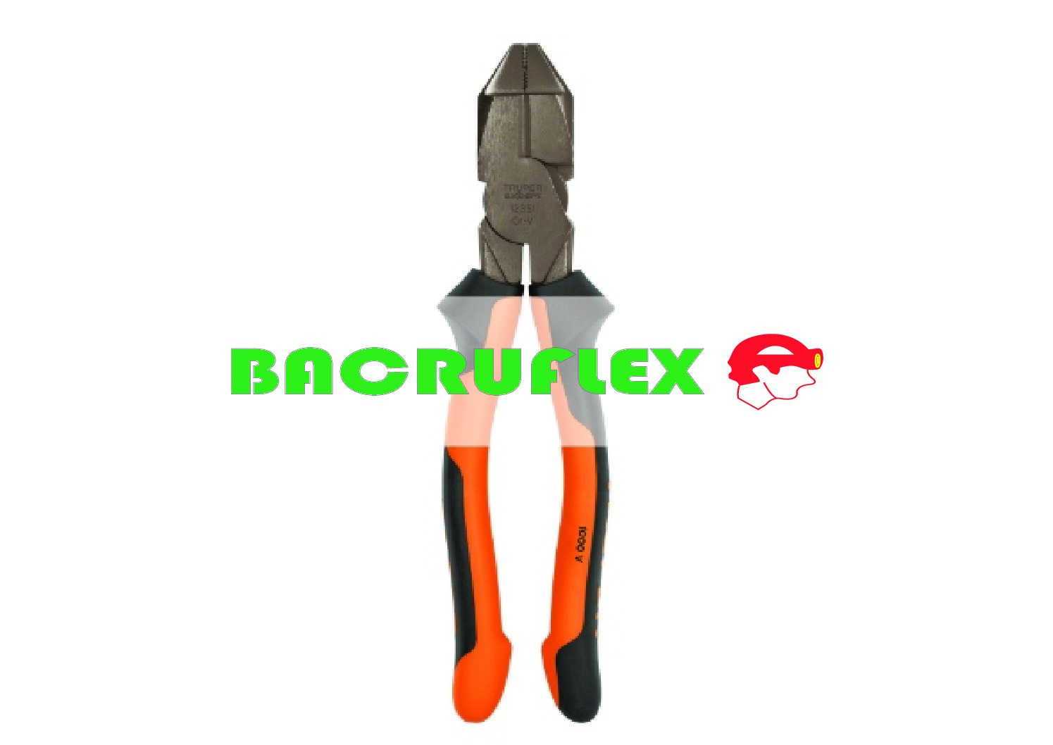 Pinza electricista 9" uso rudo alta palanca 12351 Comfort Grip TRUPER EXPERT