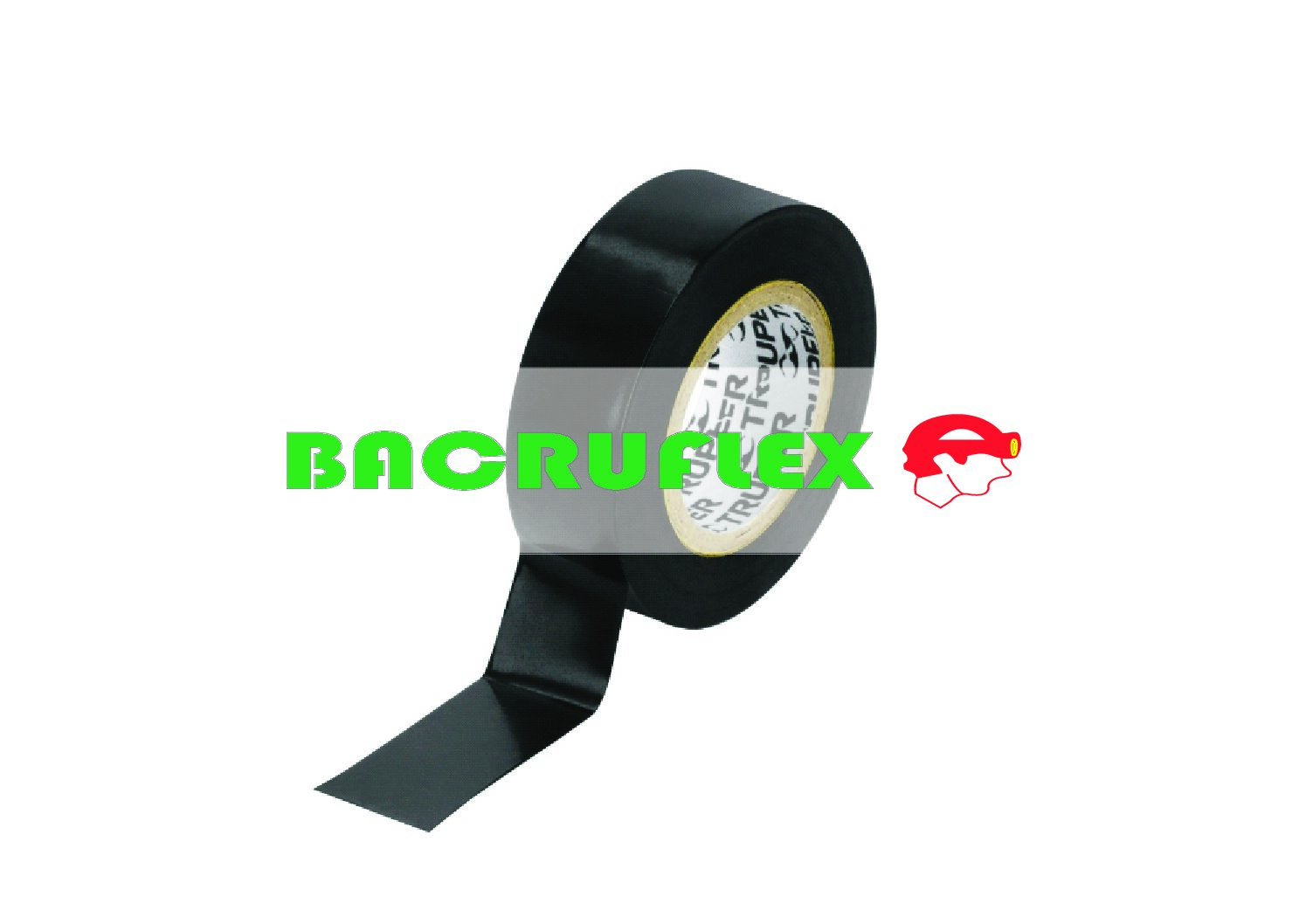 Cinta de aislar de 9 m x 19 mm negra 12501 Truper