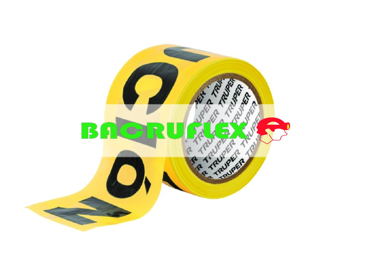 Rollo de 100 m de cinta delimitadora "Precaución" 12578 Truper