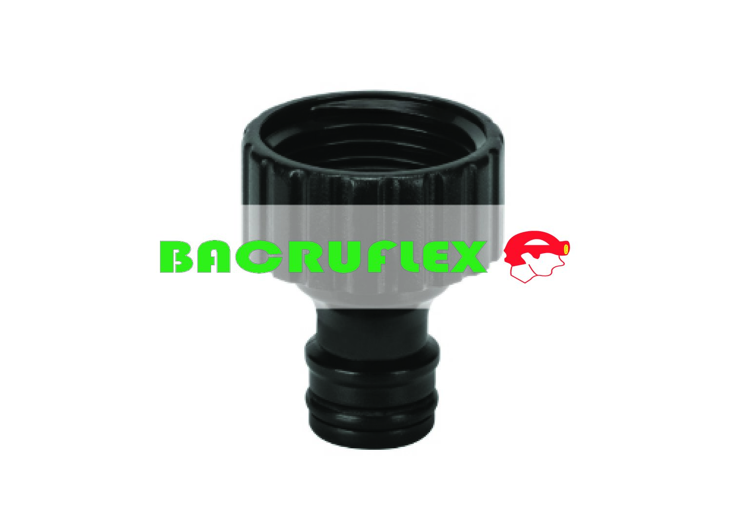 Conector 3/4" rápido hembra de ABS sistema click 12727 TRUPER