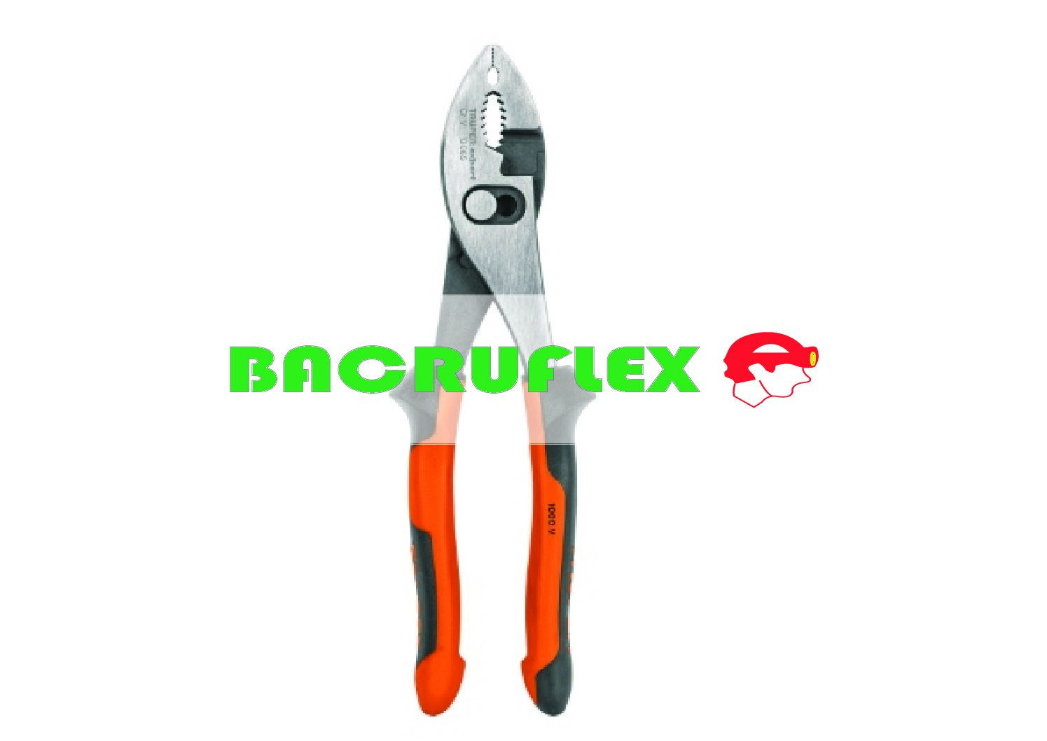 Pinzas de chofer 8" mango Comfort Grip 13065 Truper Expert