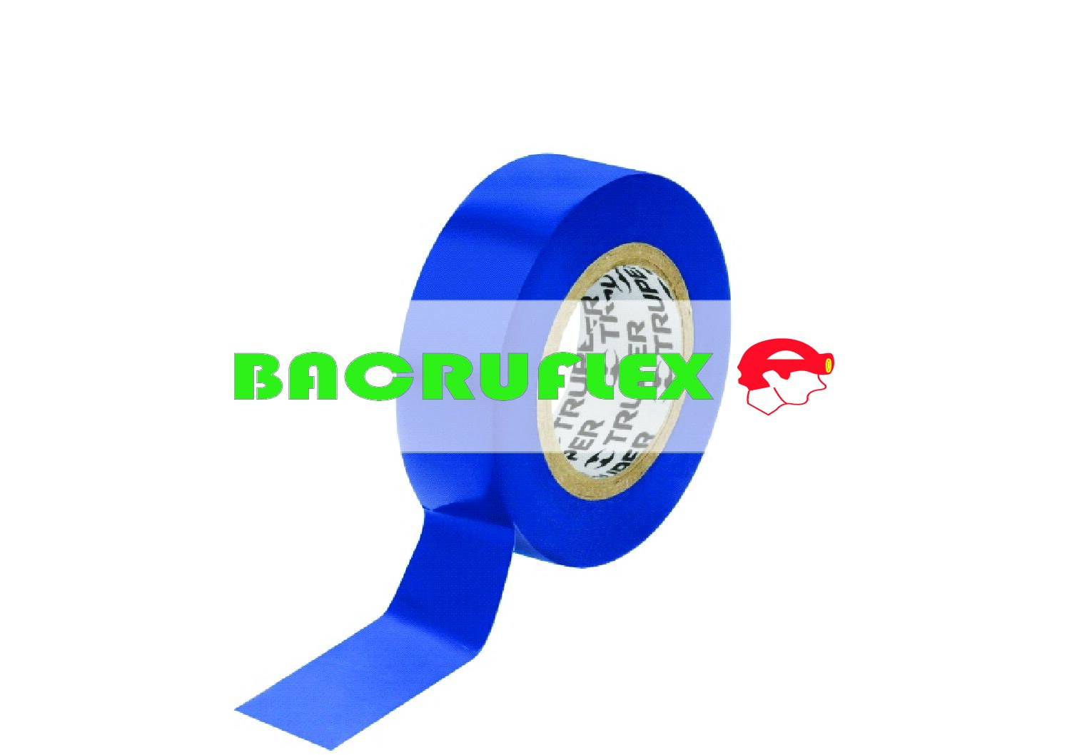 Cinta de aislar de 9 m x 19 mm azul 13514 Truper