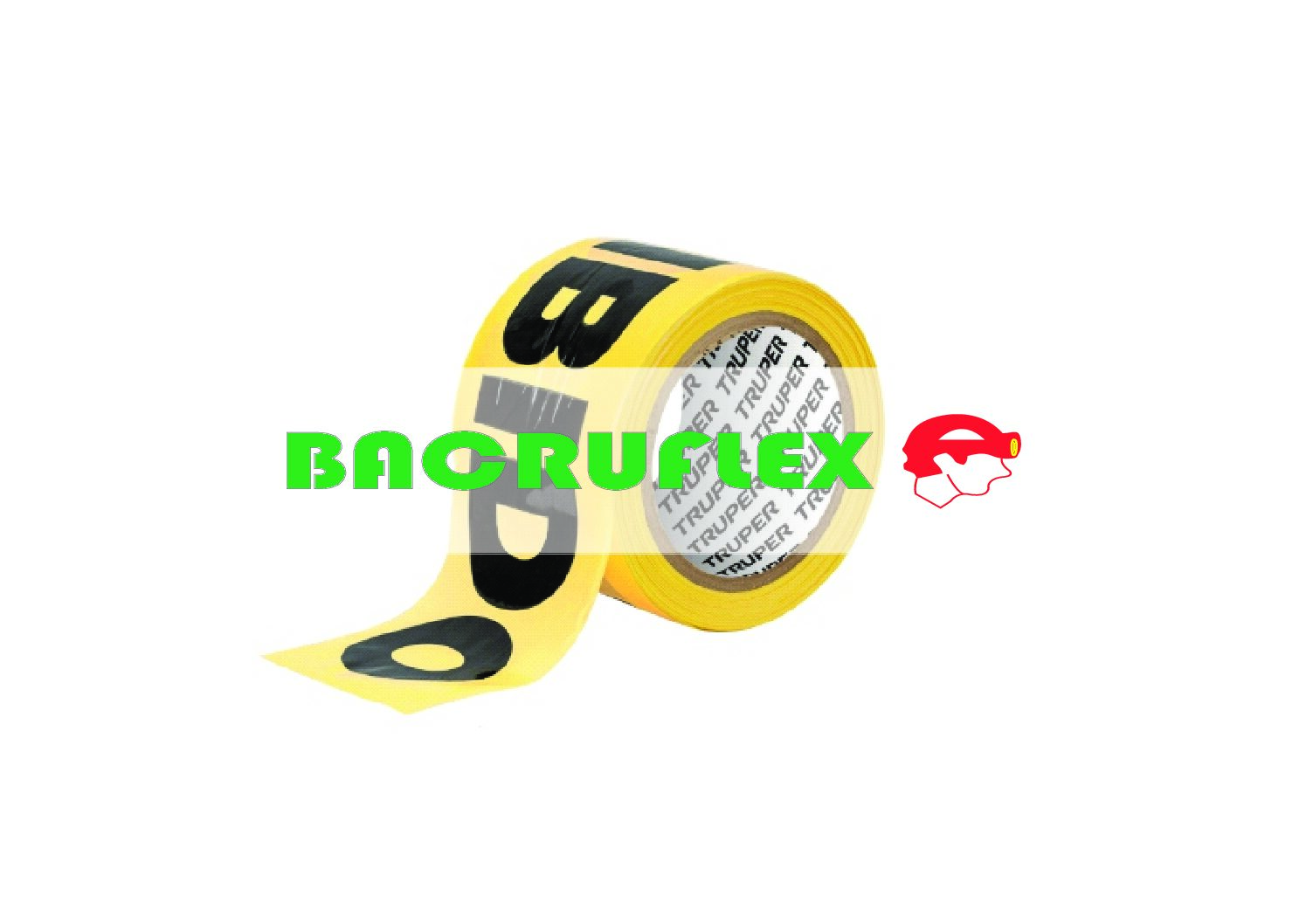 Rollo de 100 m de cinta delimitadora "Prohibido" 13995 Truper