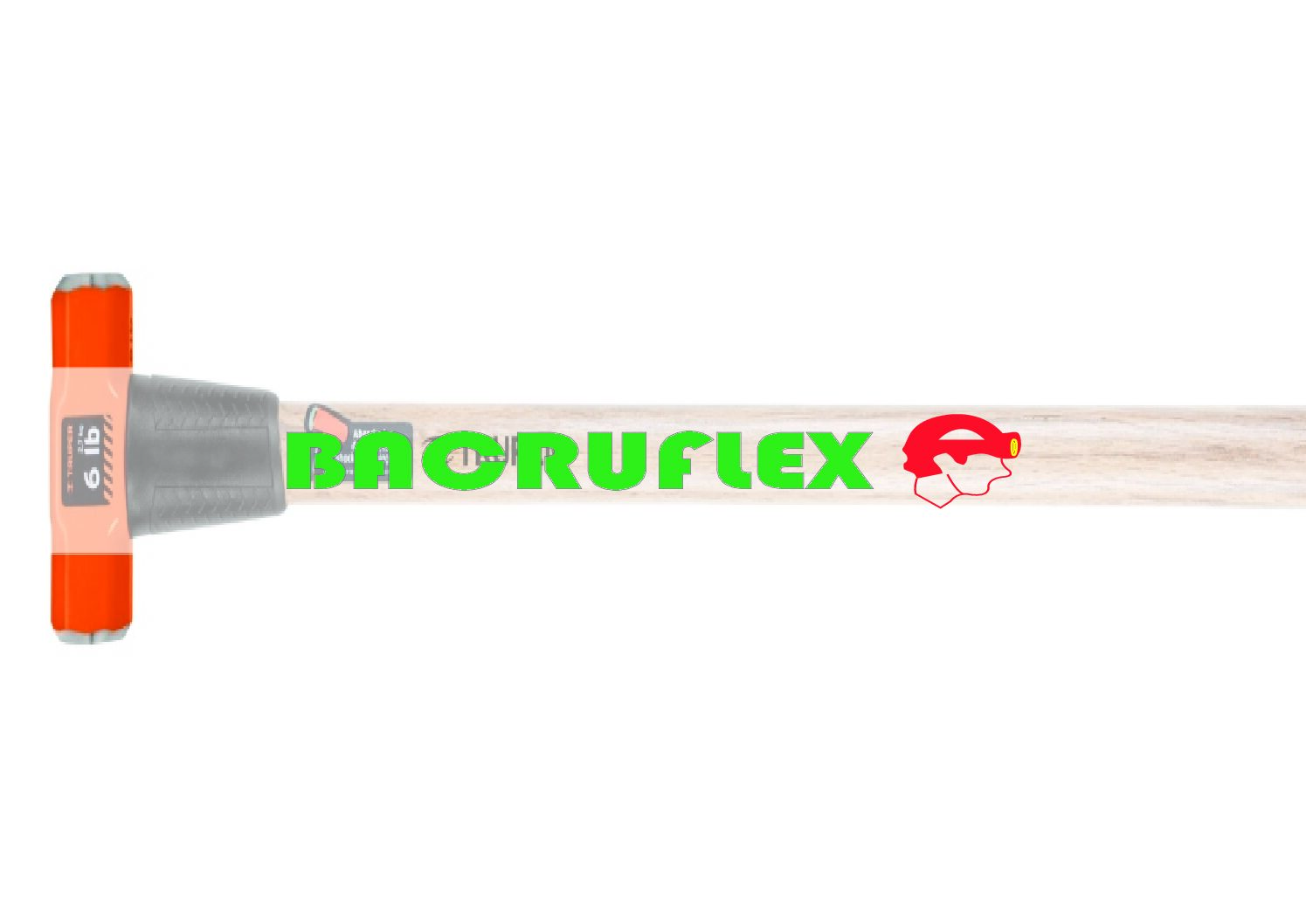 Marro octagonal 6 lb mango de madera 36" 16509 Truper