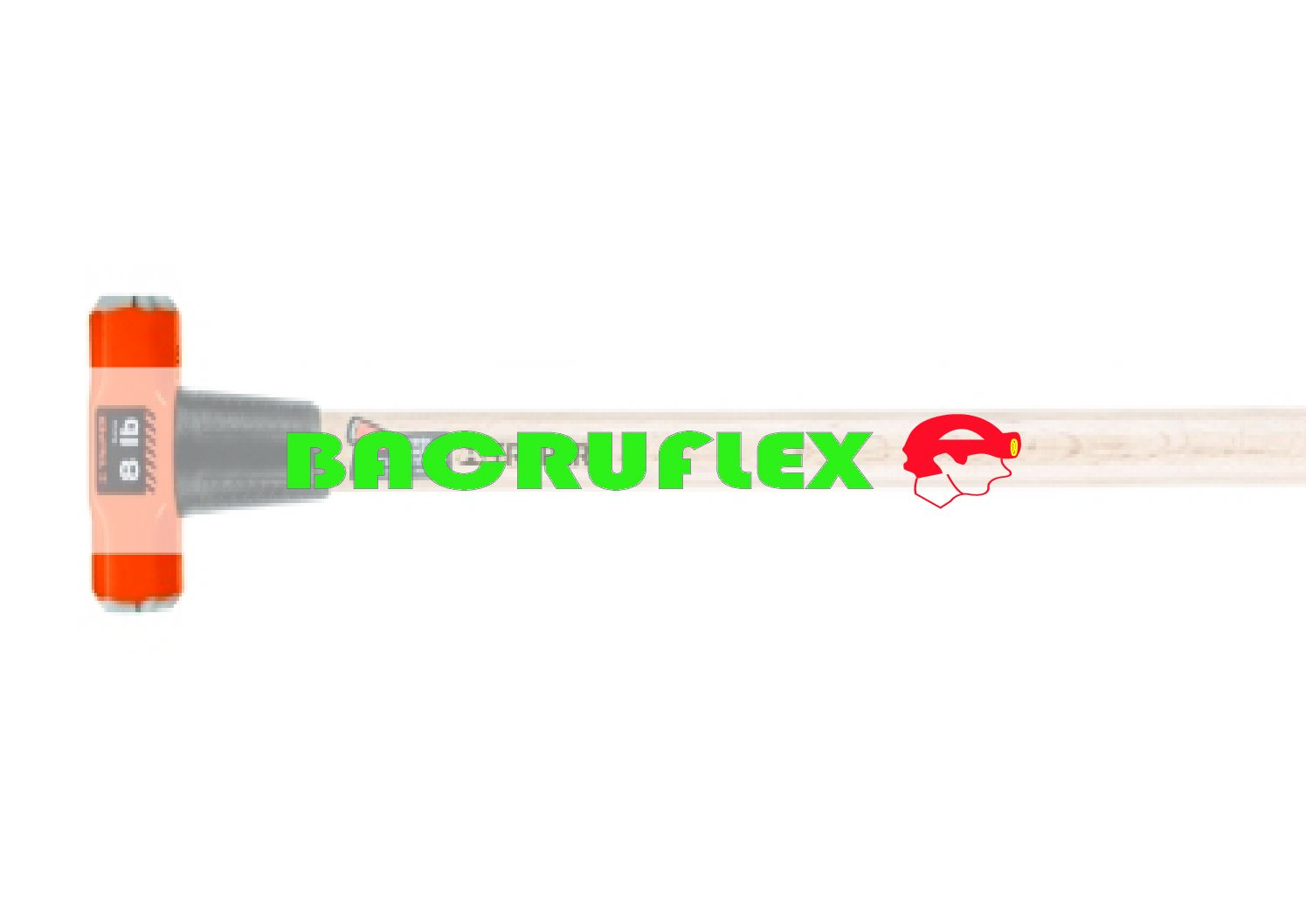 Marro octagonal 8 lb mango de madera 36" 16511 Truper