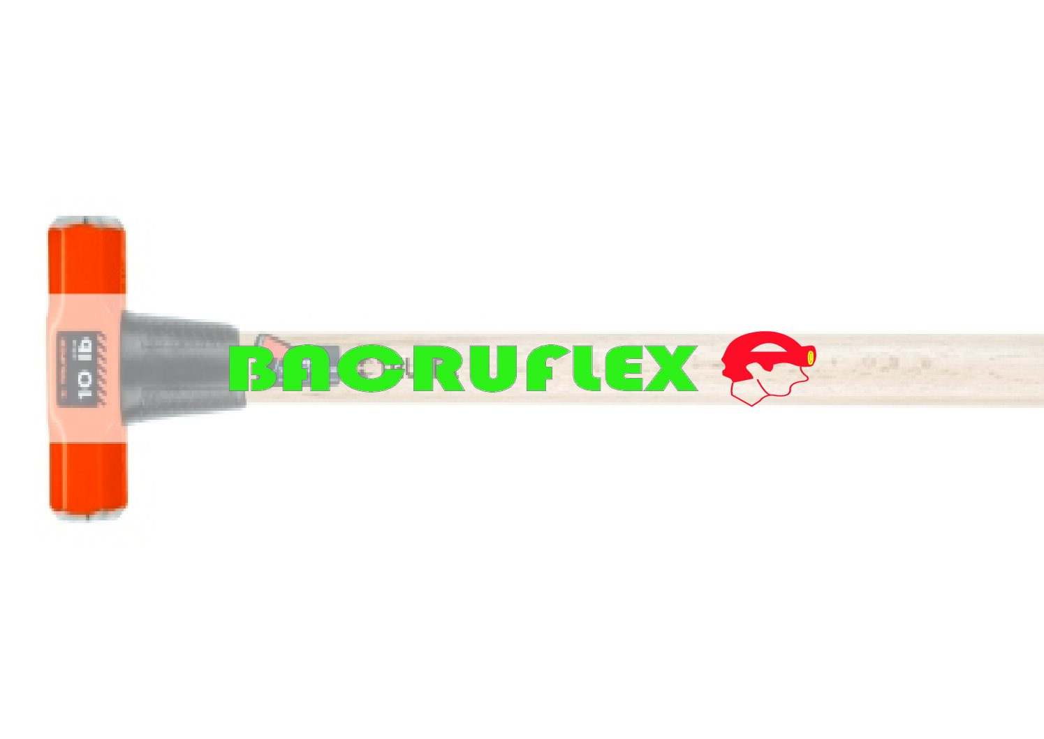 Marro octagonal 10 lb mango de madera 36" 16512 Truper