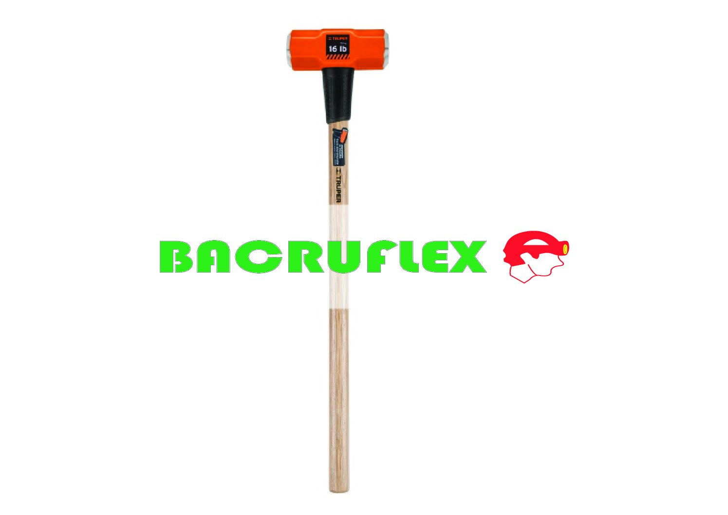 Marro octagonal 16 lb mango de madera 36" 16515 Truper