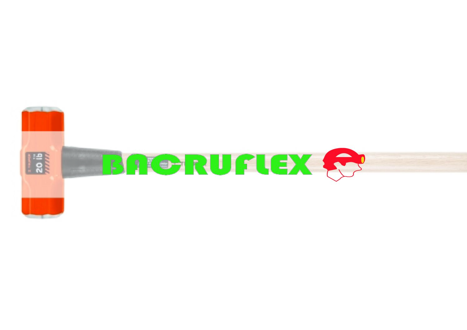 Marro octagonal 20 lb mango de madera 36" 16516 Truper