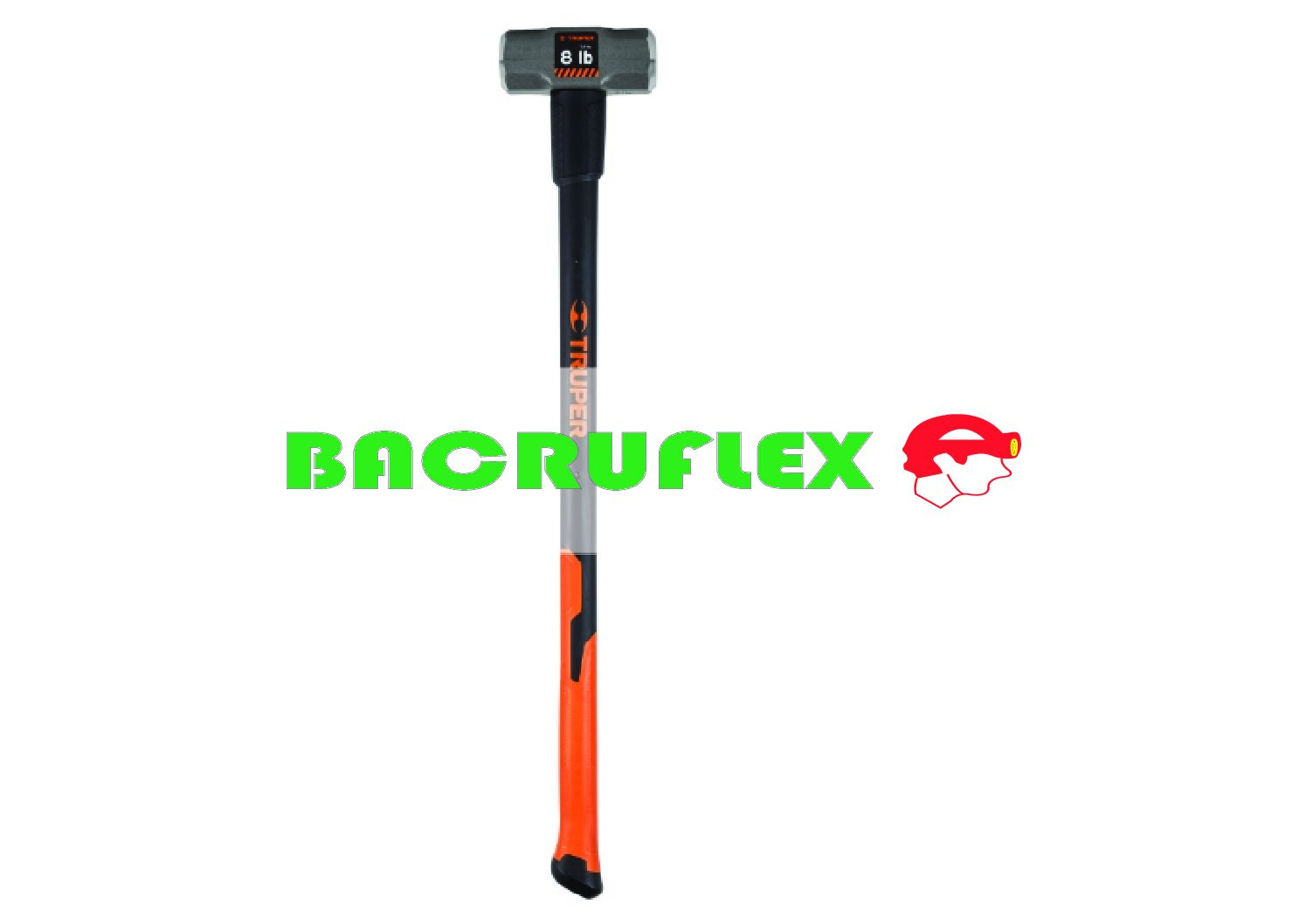 Marro octagonal 8 lb mango fibra de vidrio 36" 16538 Truper