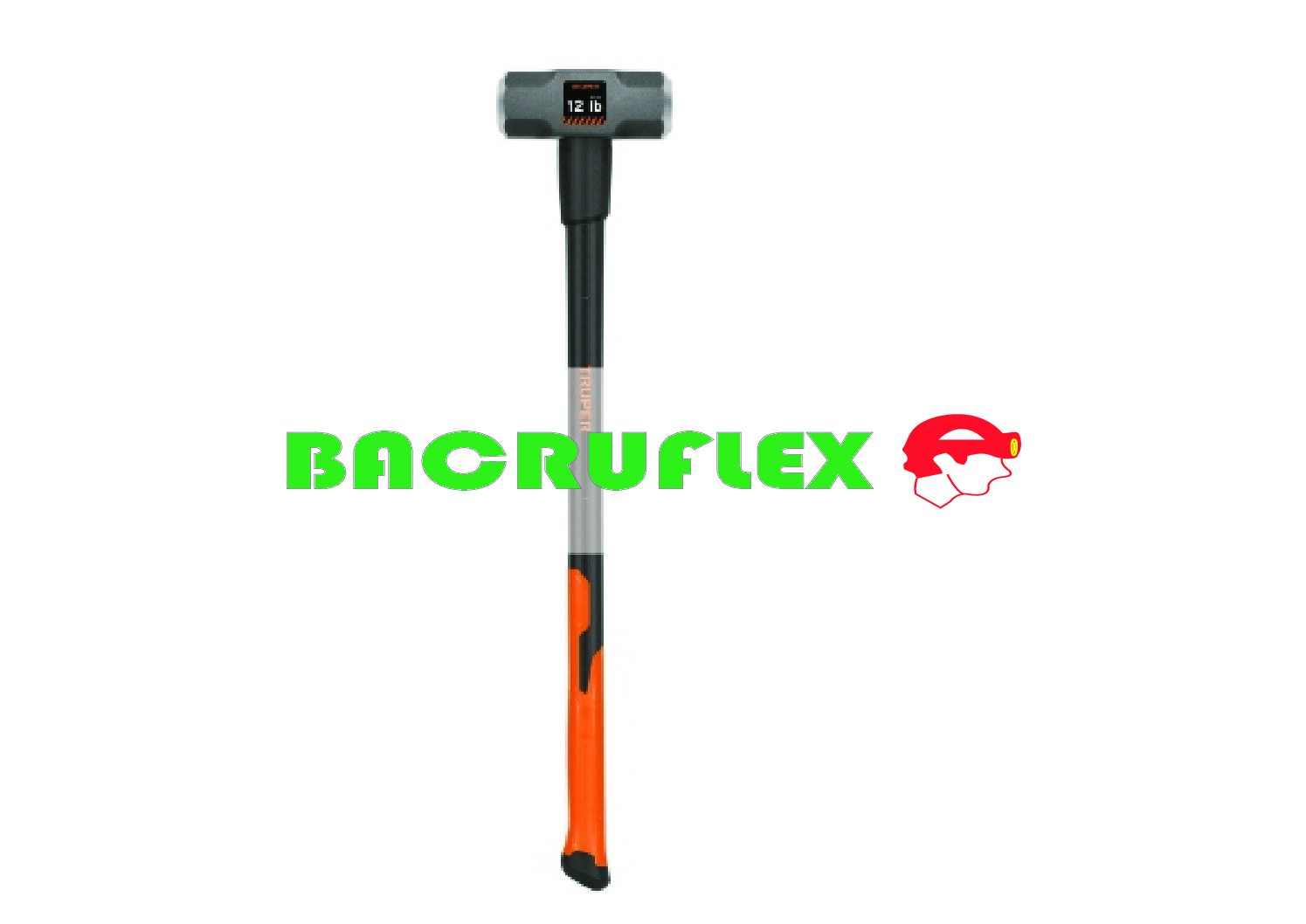 Marro octagonal 12 lb mango fibra de vidrio 36" 16542 Truper