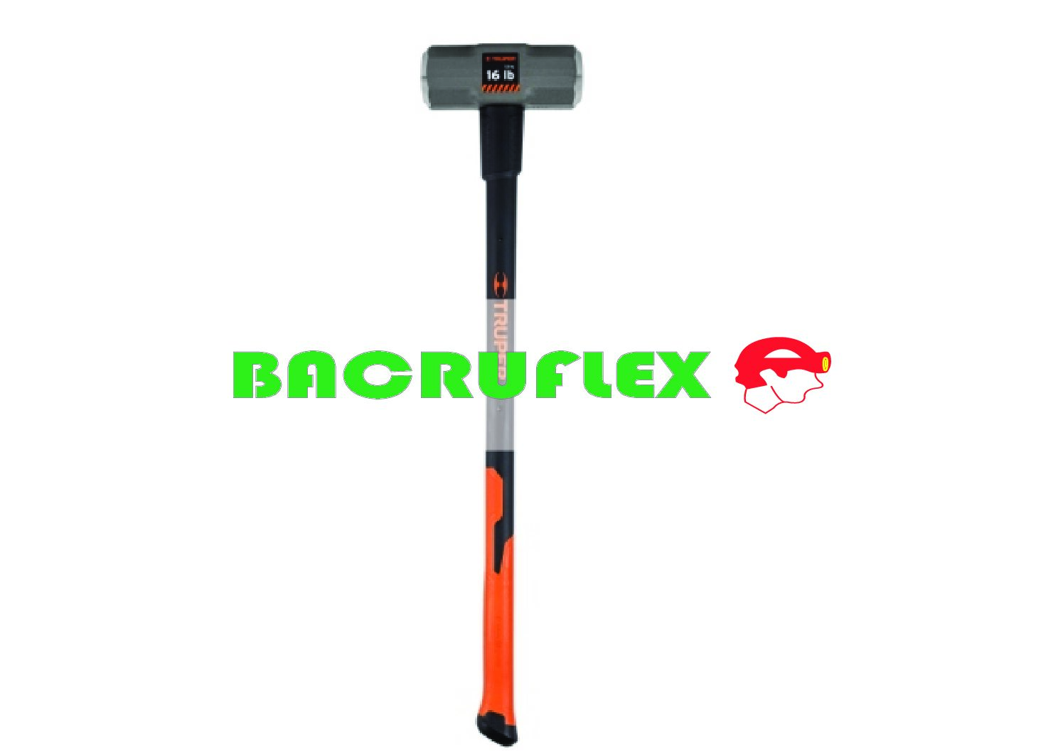 Marro octagonal 16 lb mango fibra de vidrio 36" 16546 Truper