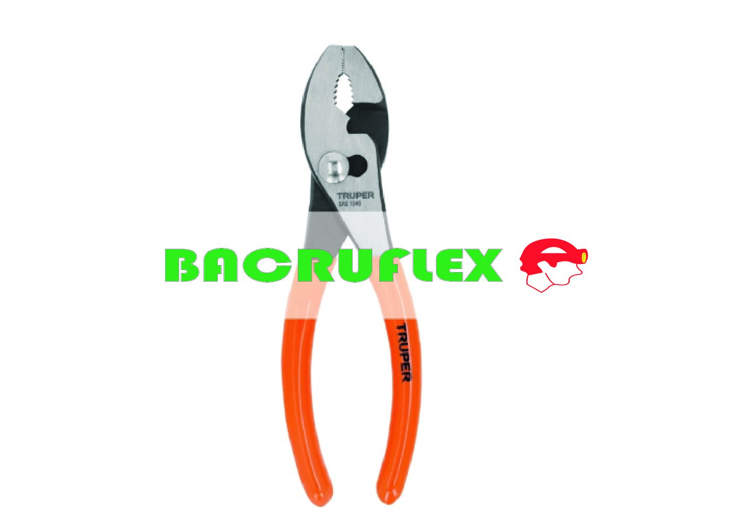 Pinza de chofer 6" mango de PVC 17300 Truper