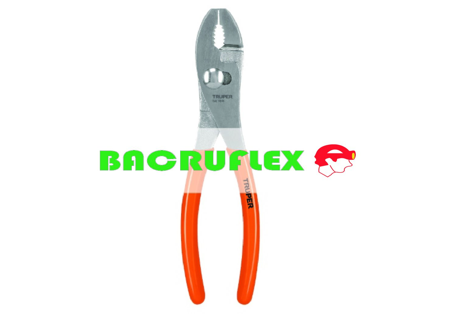 Pinza de chofer 8" mango de PVC 17301 Truper