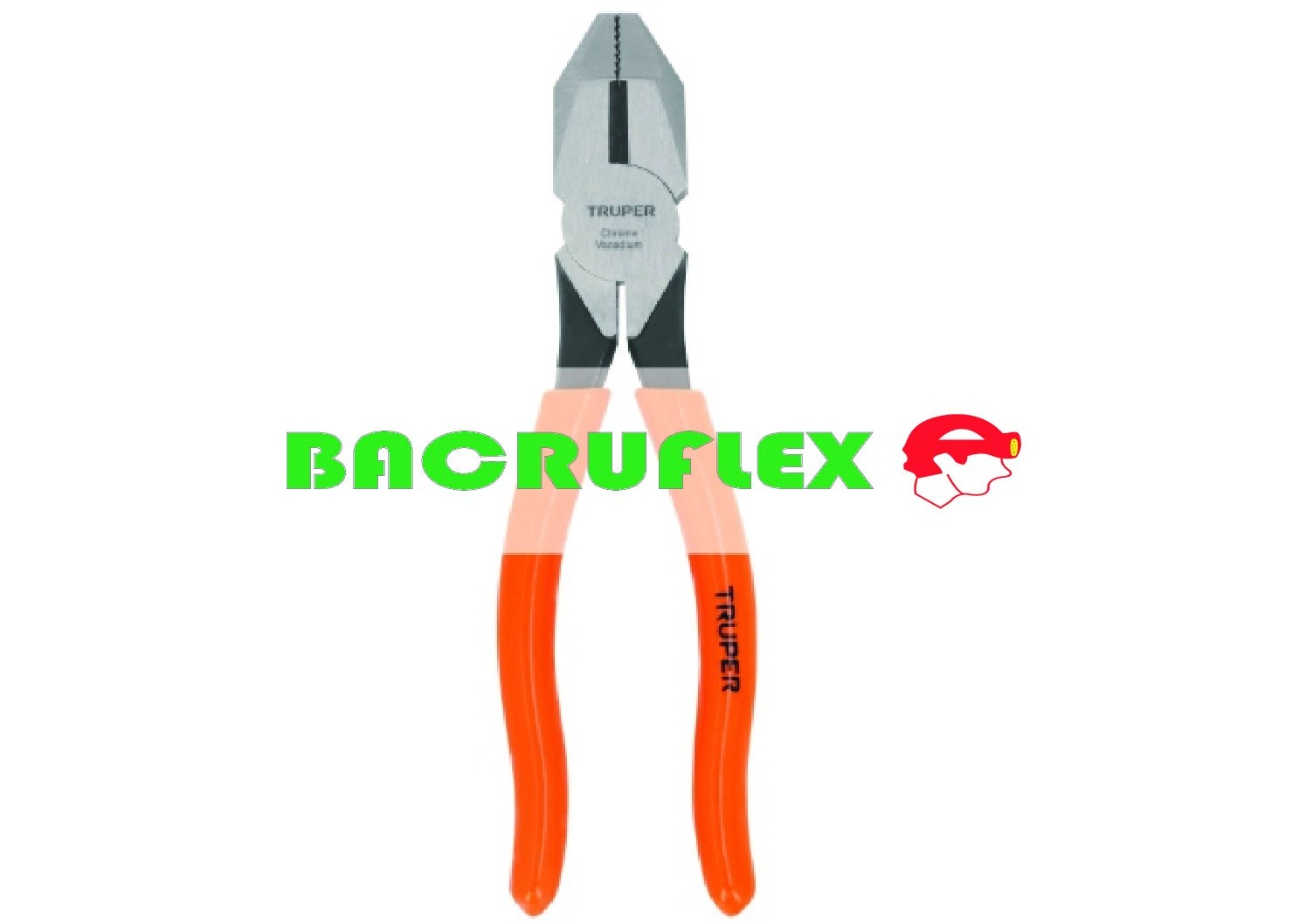 Pinza para electricista 7" uso rudo mango PVC 17303 Truper
