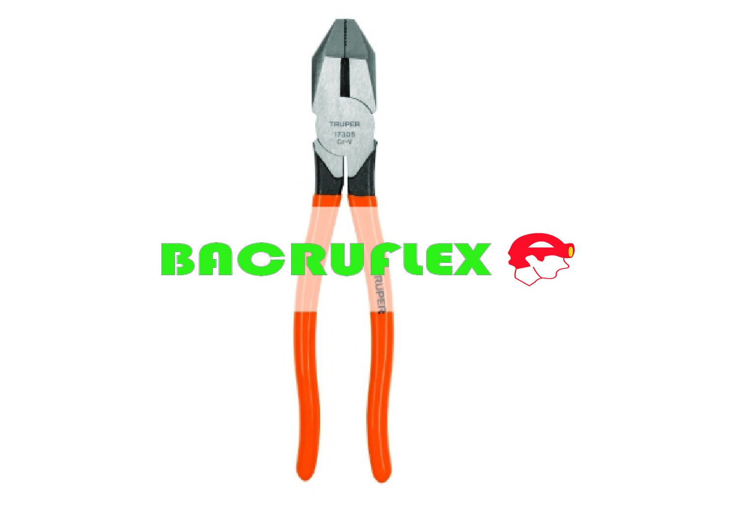 Pinza Para Electricista 9" Uso Rudo Mango Pvc 17305 Truper