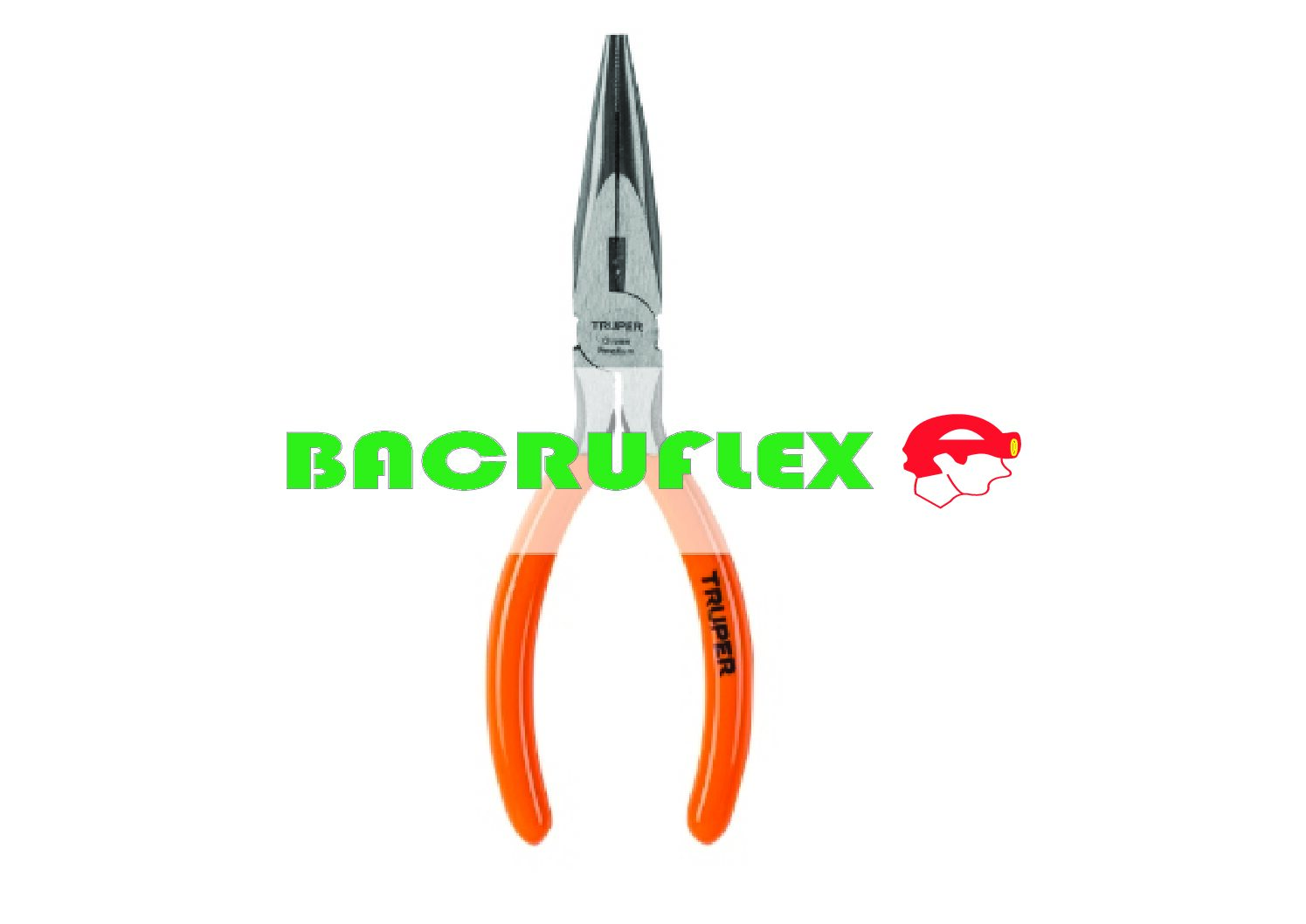 Pinza de punta y corte 6" mango de PVC 17309 Truper