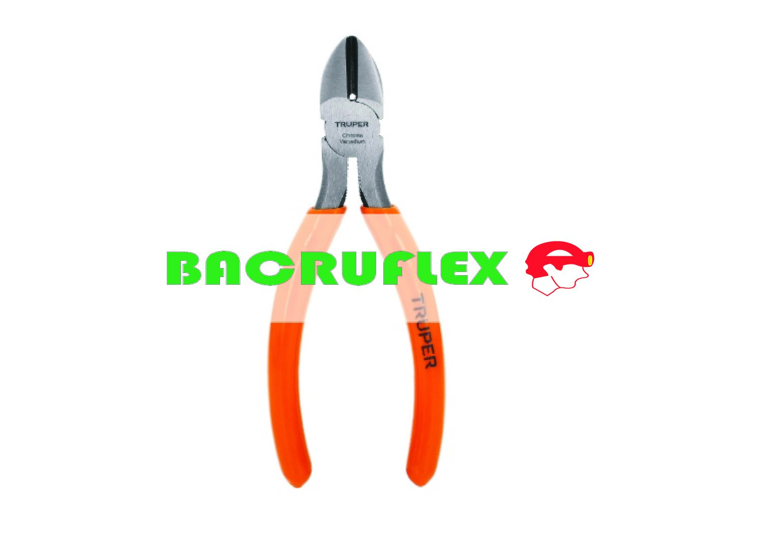 Pinza de corte diagonal 5" mango de PVC 17311 Truper