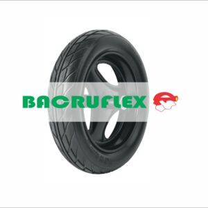 Llanta completa imponchable 16" incluye eje y baleros 19658 TRUPER