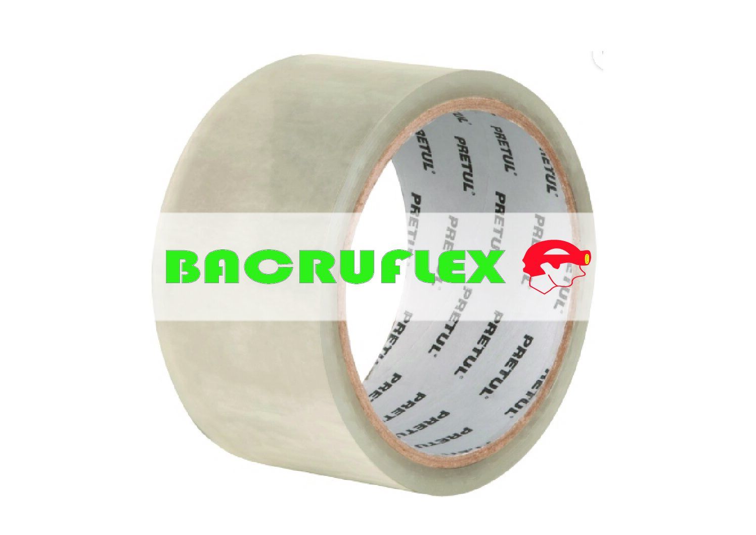 Cinta de empaque 48 mm x 40 m transparente 20525 Pretul