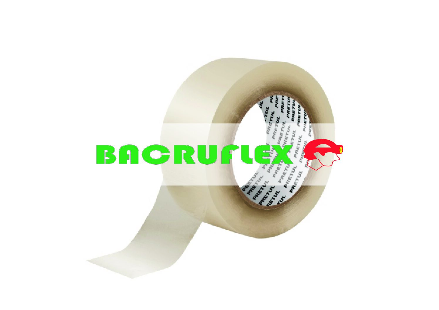 Cinta de empaque 48 mm x 150 m transparente 20527 Pretul