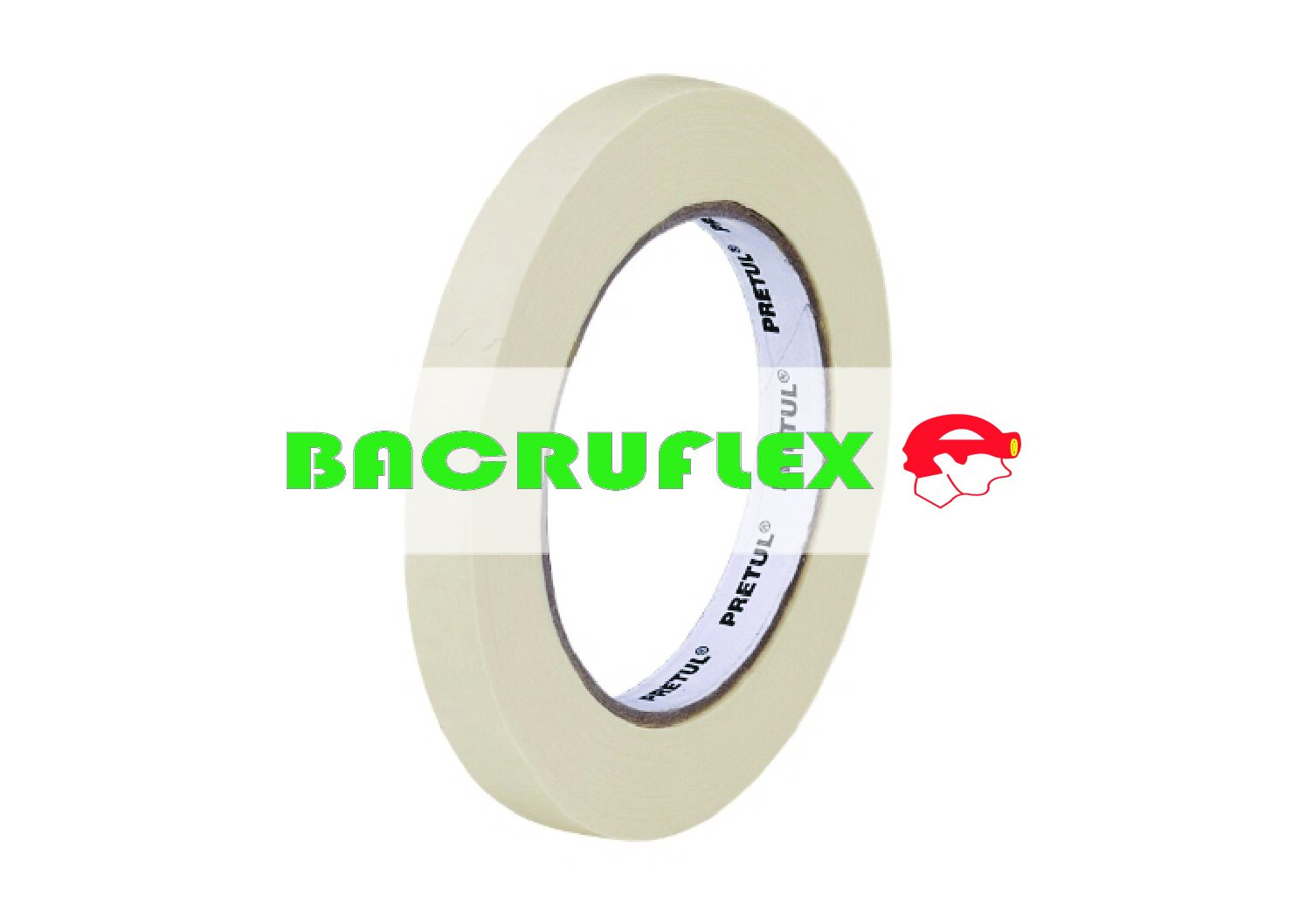 Cinta masking tape de 1/2" x 50 m 20668 Pretul